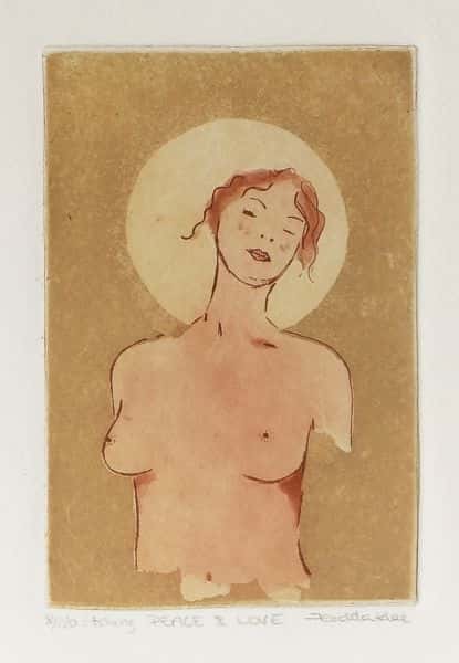 Peace and love av Hedda Kise