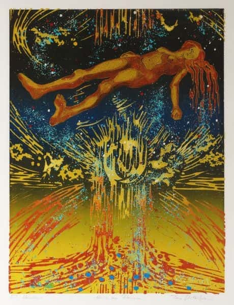 Hviler over flammene av Tone Dietrichson