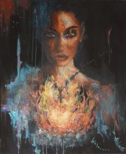 Burning Heart av Vijo Bellucci